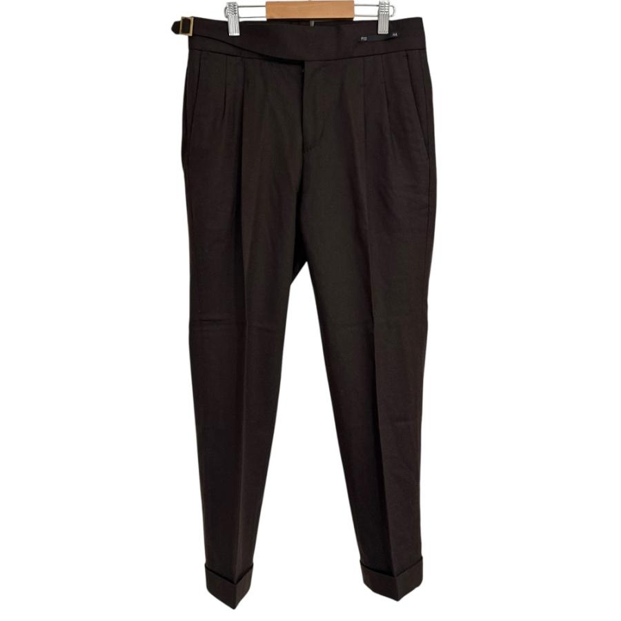 美品✨希少58サイズ PT01 スラックス 紺 薄手 シャドーチェック メンズ