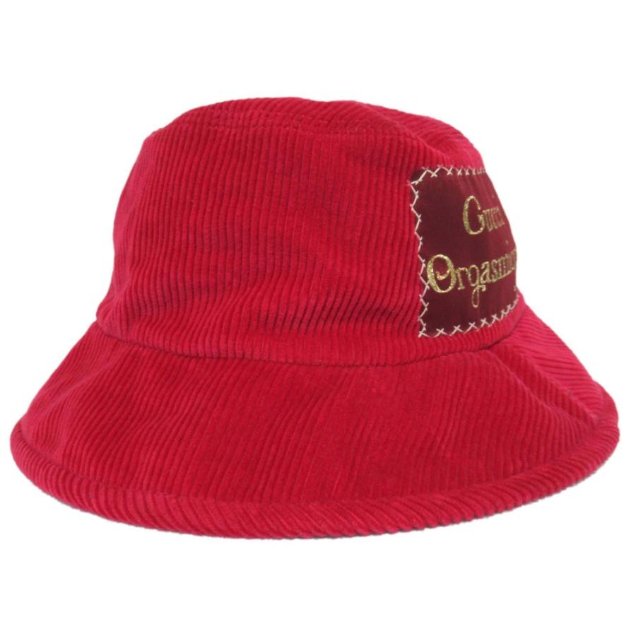 GUCCI（グッチ） 美品 Orgasmique コーデュロイ フェドラハット 