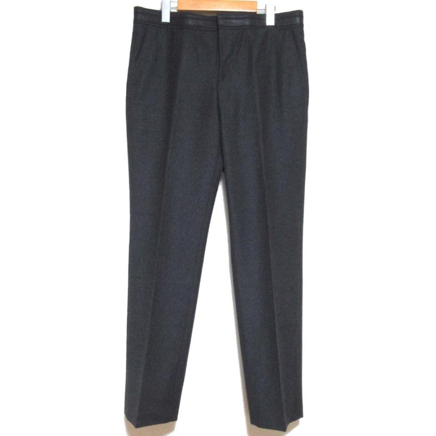 HERMES（エルメス） 美品 レザーウエスト ウール カシミヤブレンド