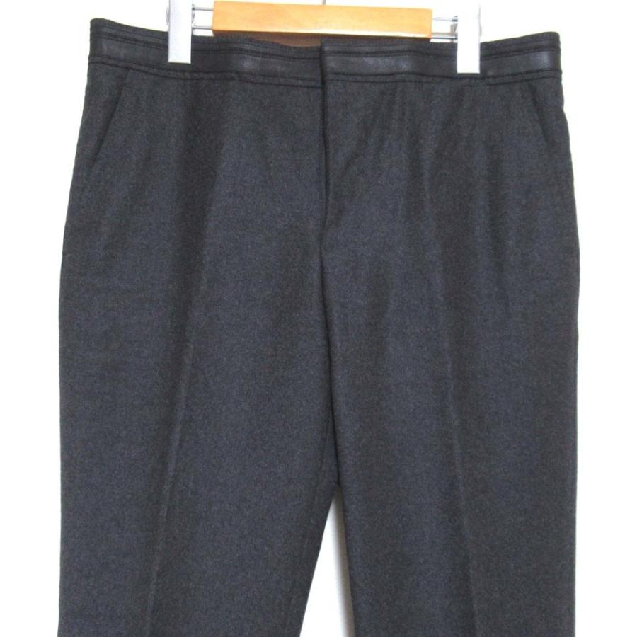 HERMES（エルメス） 美品 レザーウエスト ウール カシミヤブレンド