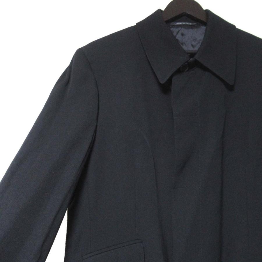 美品 GUCCI グッチ トムフォード期 シングル ステンカラーコート サイズ50 ブラック メンズ 古着 中古 USED GUCCI（グッチ） 美品 トムフォード期 シングル ステンカラーコート