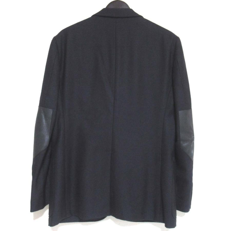 HERMES（エルメス） 良品 SUPER140S レザートリム エルボーパッチ 