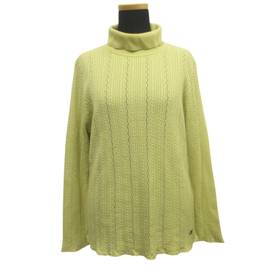 DAKS（ダックス） 美品 ウール シルク タートルネック ニット セーター