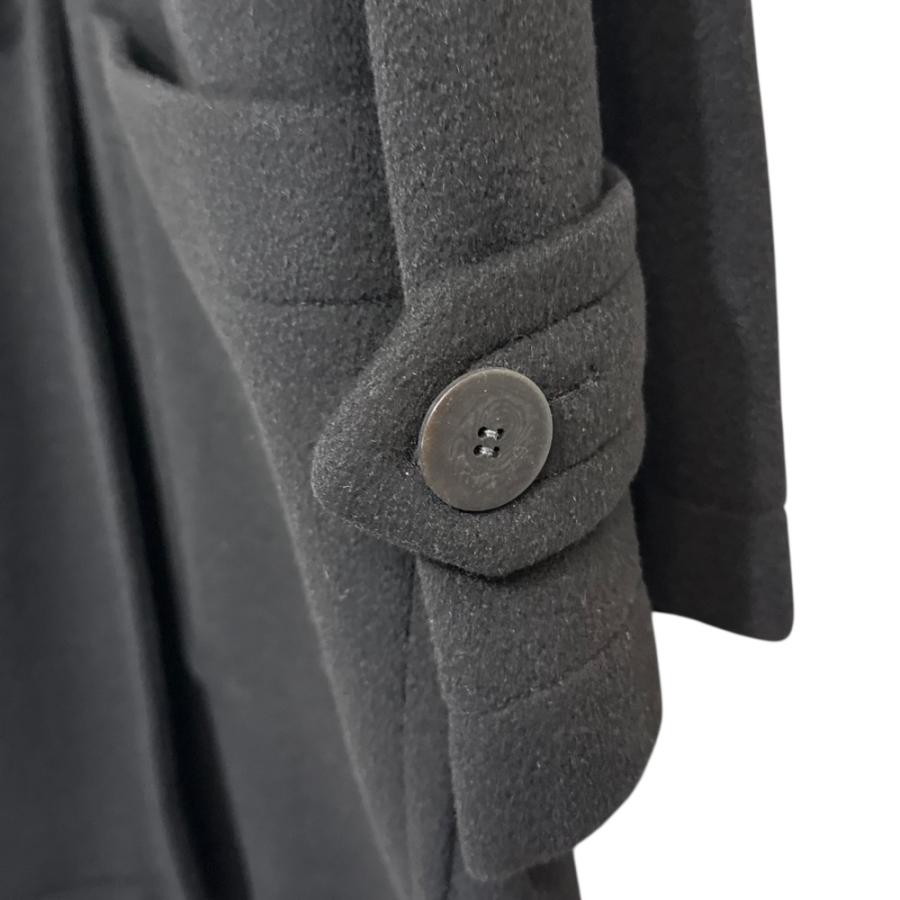 CELINE ダッフルコート 40サイズ ダークグリーン　ヴィンテージ CELINE（セリーヌ） 美品 ヴィンテージ ボリュームスリーブ ダッフル