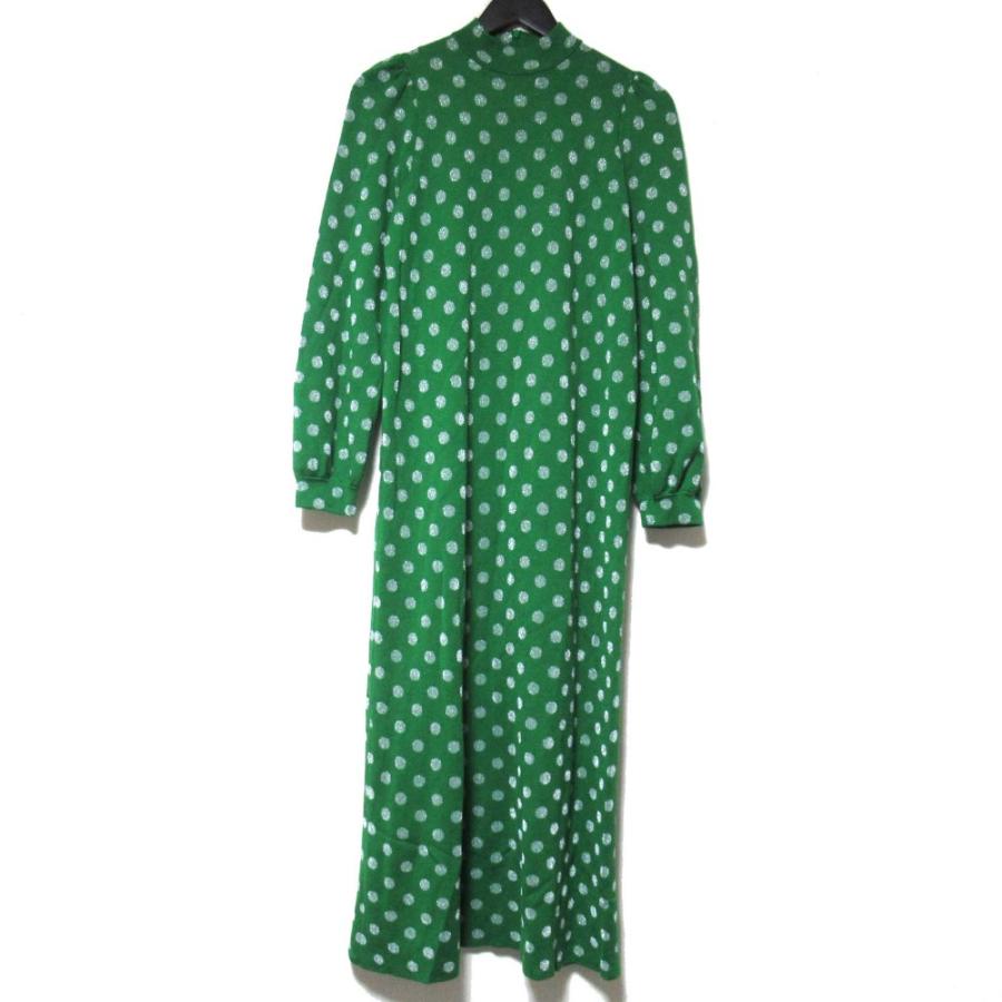 GUCCI（グッチ） 美品 ドット柄 長袖 ロング丈 ニット