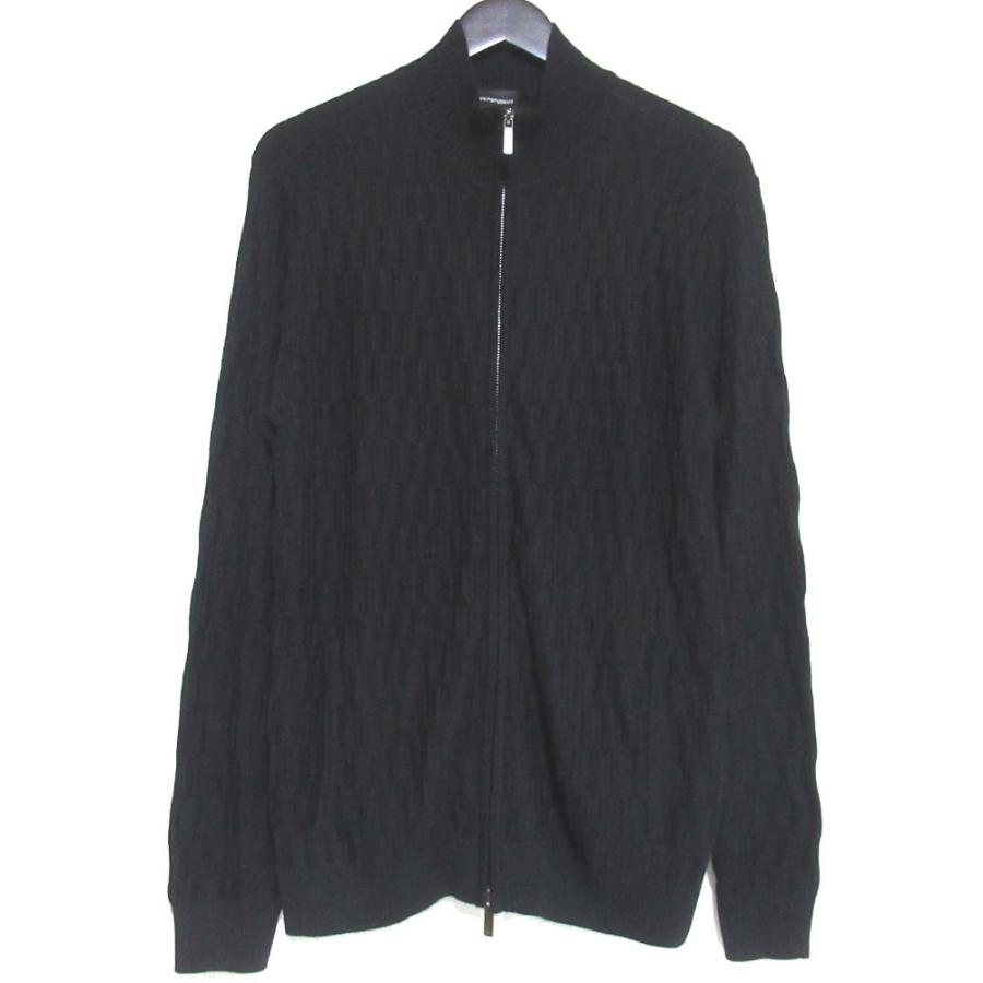 EMPORIO ARMANI 美品 24AW エンポリオアルマーニ ジップアップ