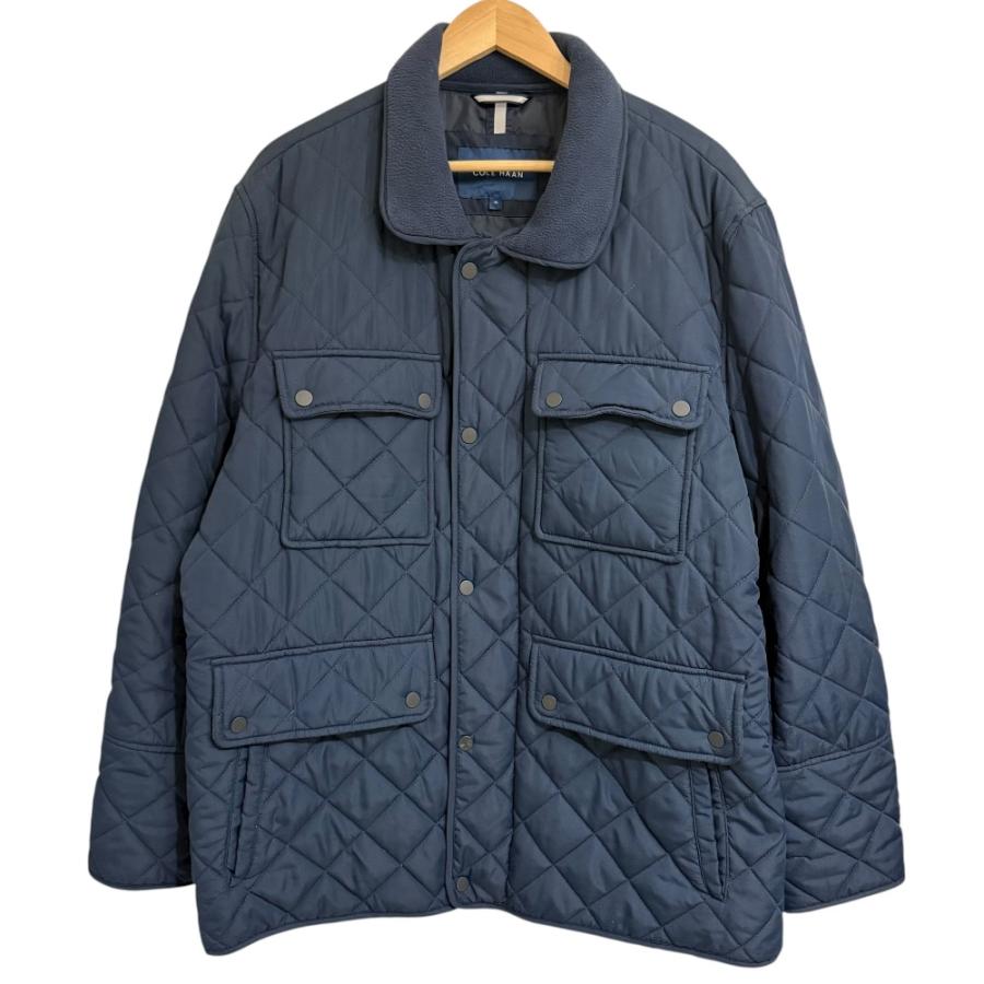 HONDA ネイビー だうキルティングジャケット LL COLE HAAN（コールハーン） 美品 キルティングジャケット サイズXL