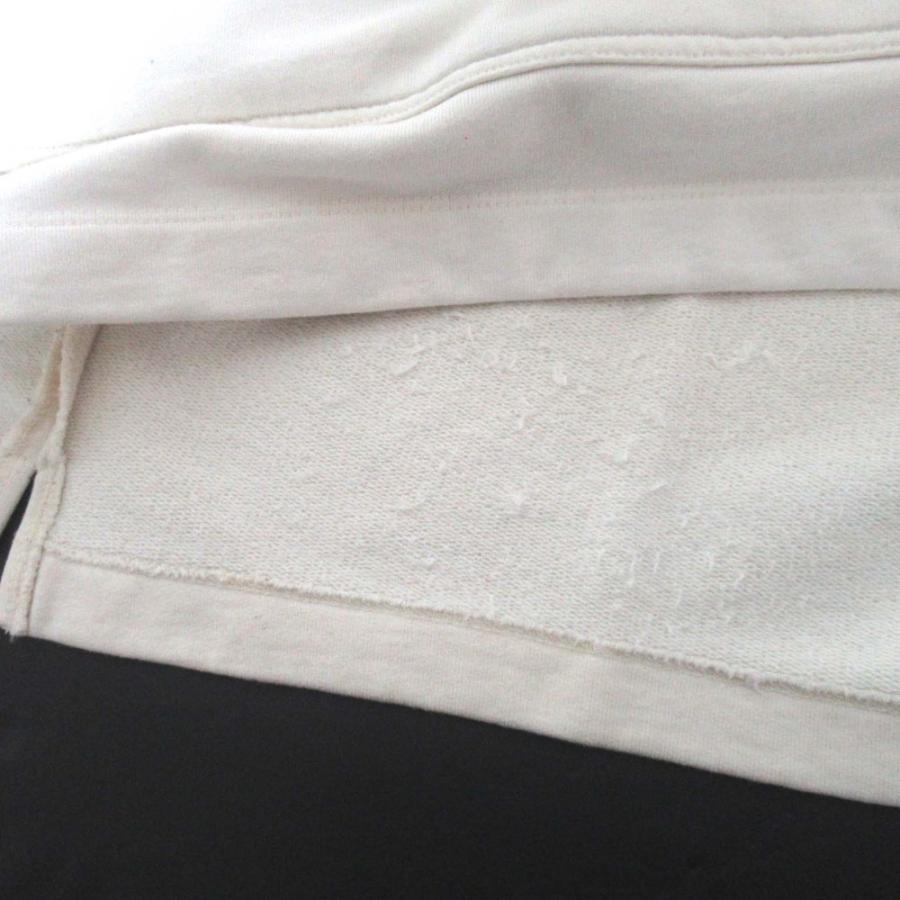 良品 DRIES VAN NOTEN ドリスヴァンノッテン オーバーサイズ スウェットトレーナー Sサイズ アイボリー メンズ 古着 中古 USED DRIES VAN NOTEN（ドリス ヴァン ノッテン） 良品 オーバーサイズ