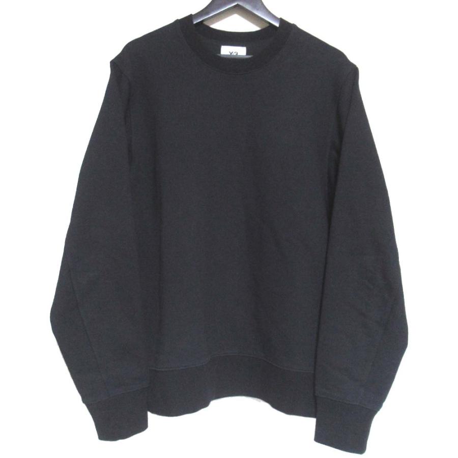 Y-3 美品 ワイスリー アディダス ヨウジヤマモト クルーネック バック
