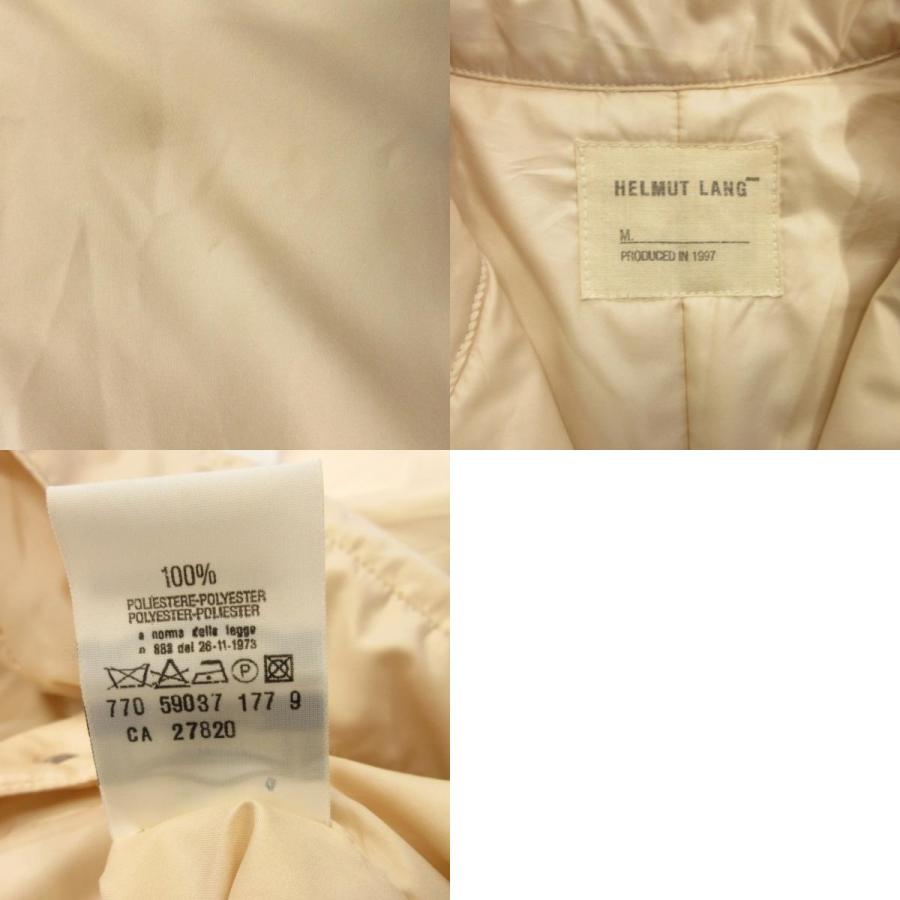 HELMUT LANG 本人気　ベージュジャケット M HELMUT LANG（ヘルムートラング） 97年 本人期 パデット ジャケット