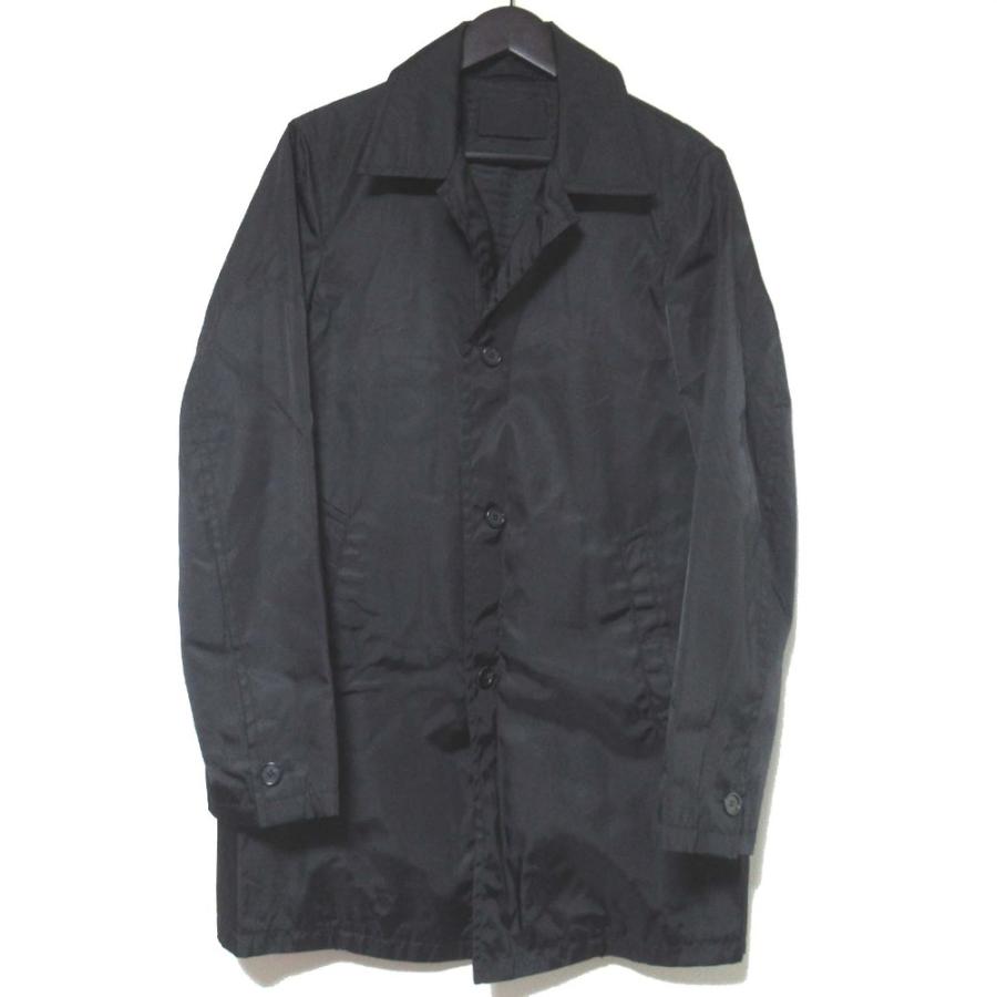 PRADA（プラダ） 美品 ナイロン シングル ステンカラーコート サイズ44