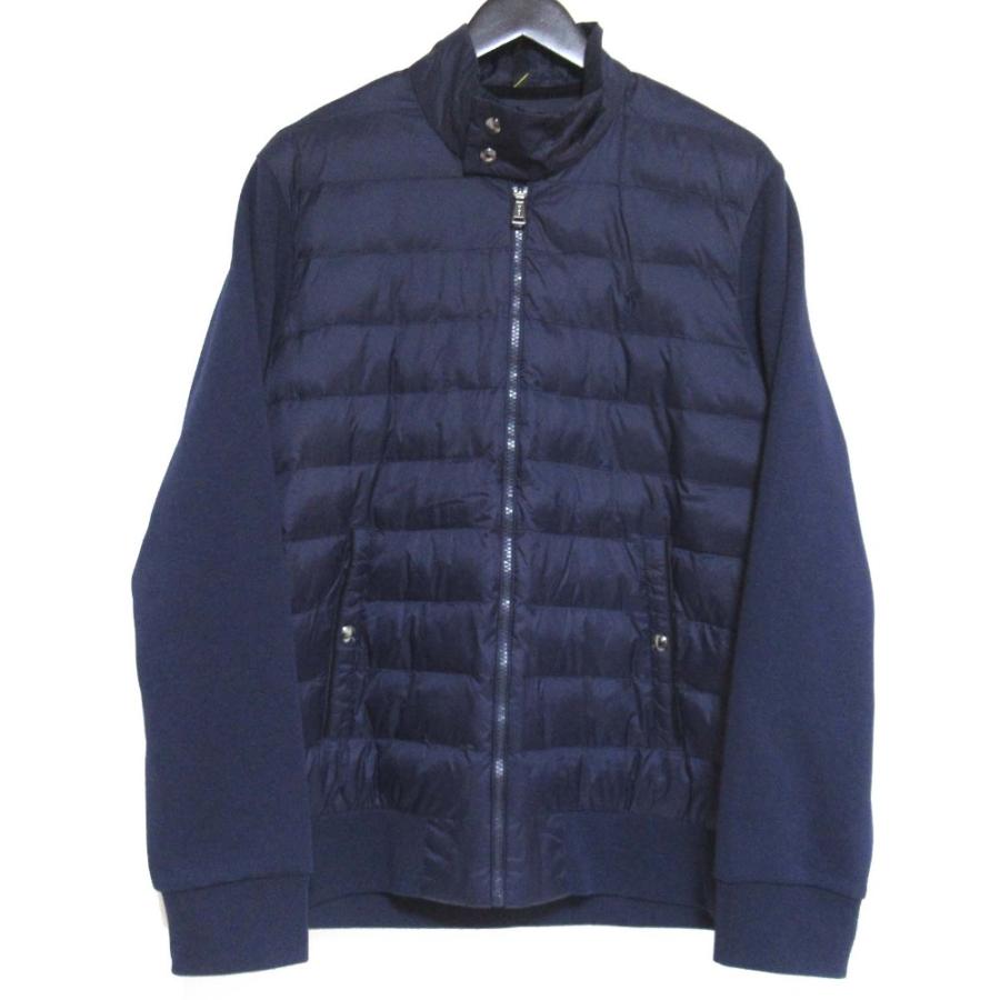 【美品】ポロラルフローレン　中綿ブルゾン　ジャケット　紺　S 現行　裏起毛 美品】ポロラルフローレン 中綿ブルゾン ジャケット 紺 S 現行 裏起毛