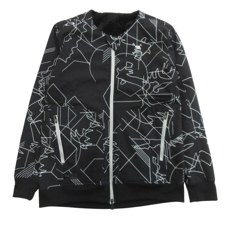 OAKLEY（オークリー） 新品同様 Skull Reversible Wind Jacket スカル