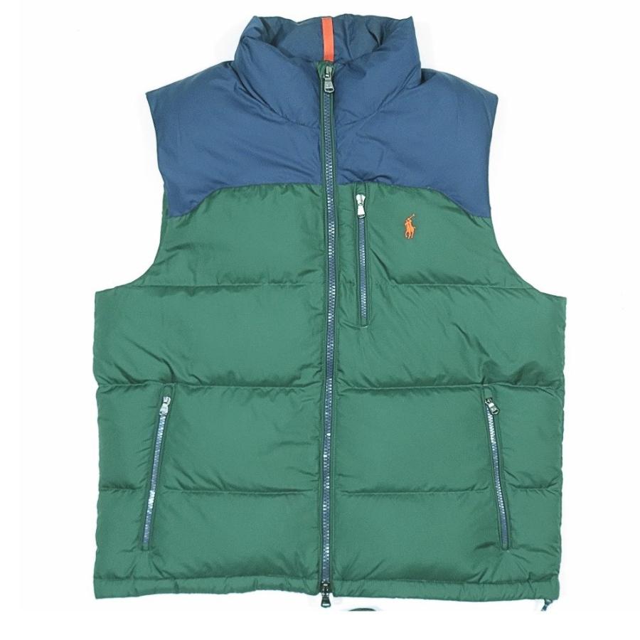 POLO RALPH LAUREN（ポロ・ラルフローレン） 美品 バイカラー ダウン