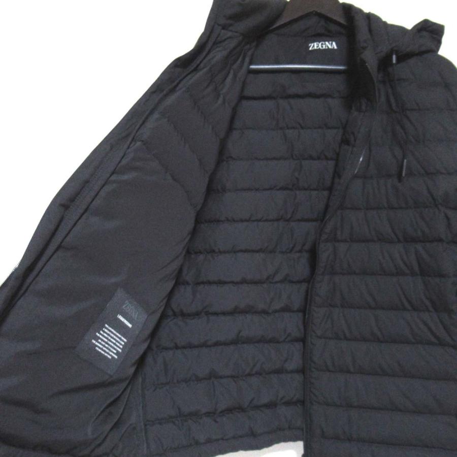 ゼニア ZEGNA ニット ハイブリッドダウン 中綿 ジップ ジャケット XL