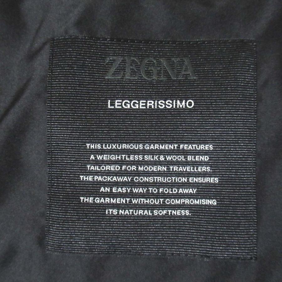 ゼニア ZEGNA ニット ハイブリッドダウン 中綿 ジップ ジャケット XL