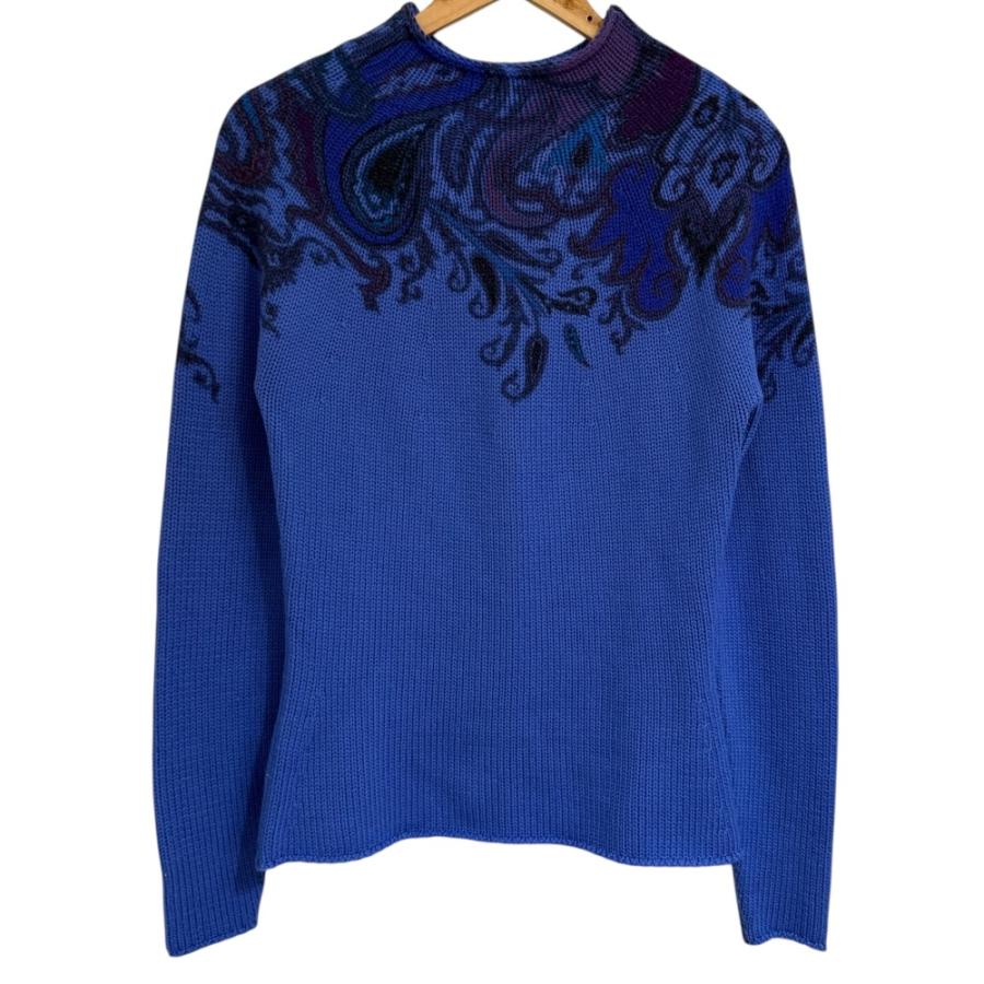 ETRO（エトロ） 未使用 ペイズリー柄 長袖 ニット セーター サイズ44
