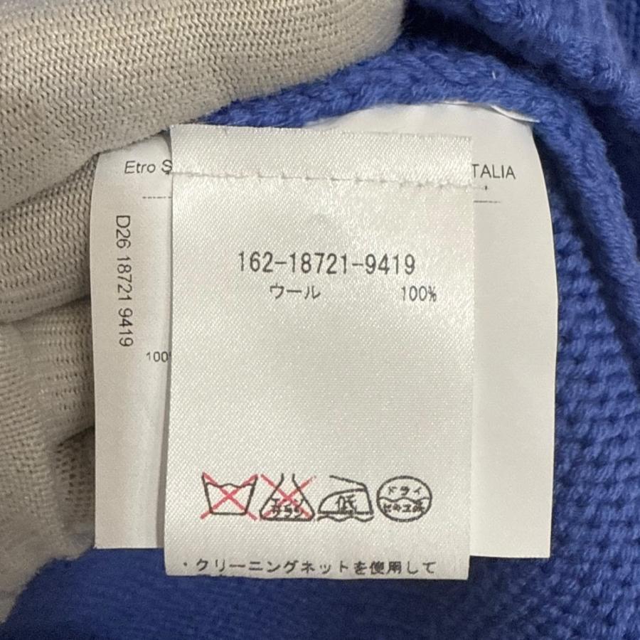 ETRO（エトロ） 未使用 ペイズリー柄 長袖 ニット セーター サイズ44