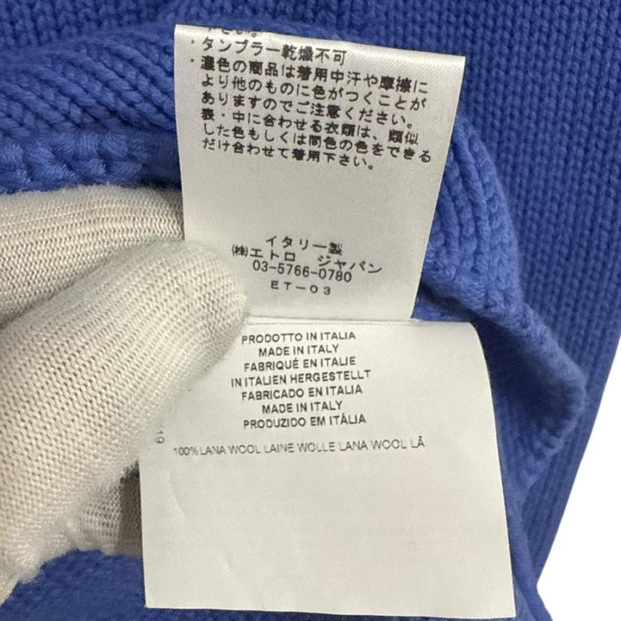 ETRO（エトロ） 未使用 ペイズリー柄 長袖 ニット セーター サイズ44