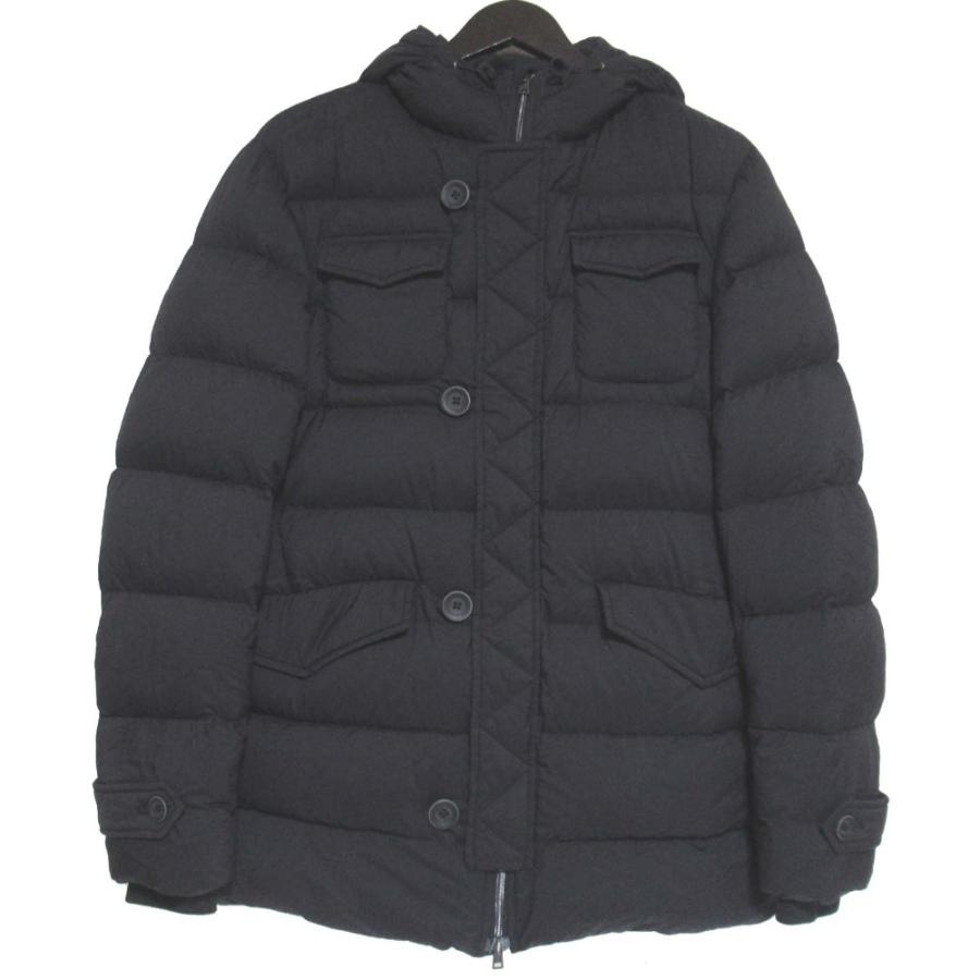 HERNO（ヘルノ） 美品 23AW HERNO ナイロン フーディー ダウン