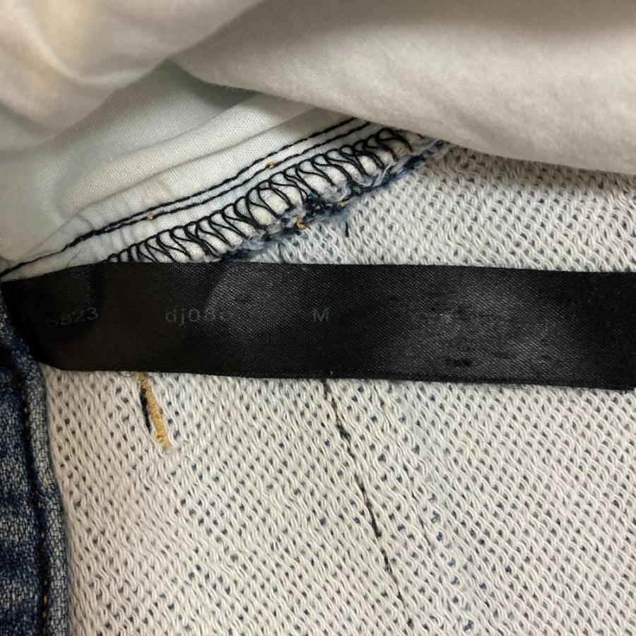 wjk 美品 ダブルジェイケイ tight knit-denim pants ストレッチ リペア 