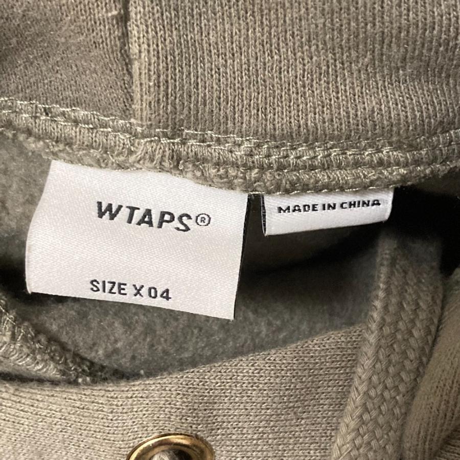 美品 WTAPS ダブルタップス バンズ スウェットパーカー サイズX 04 