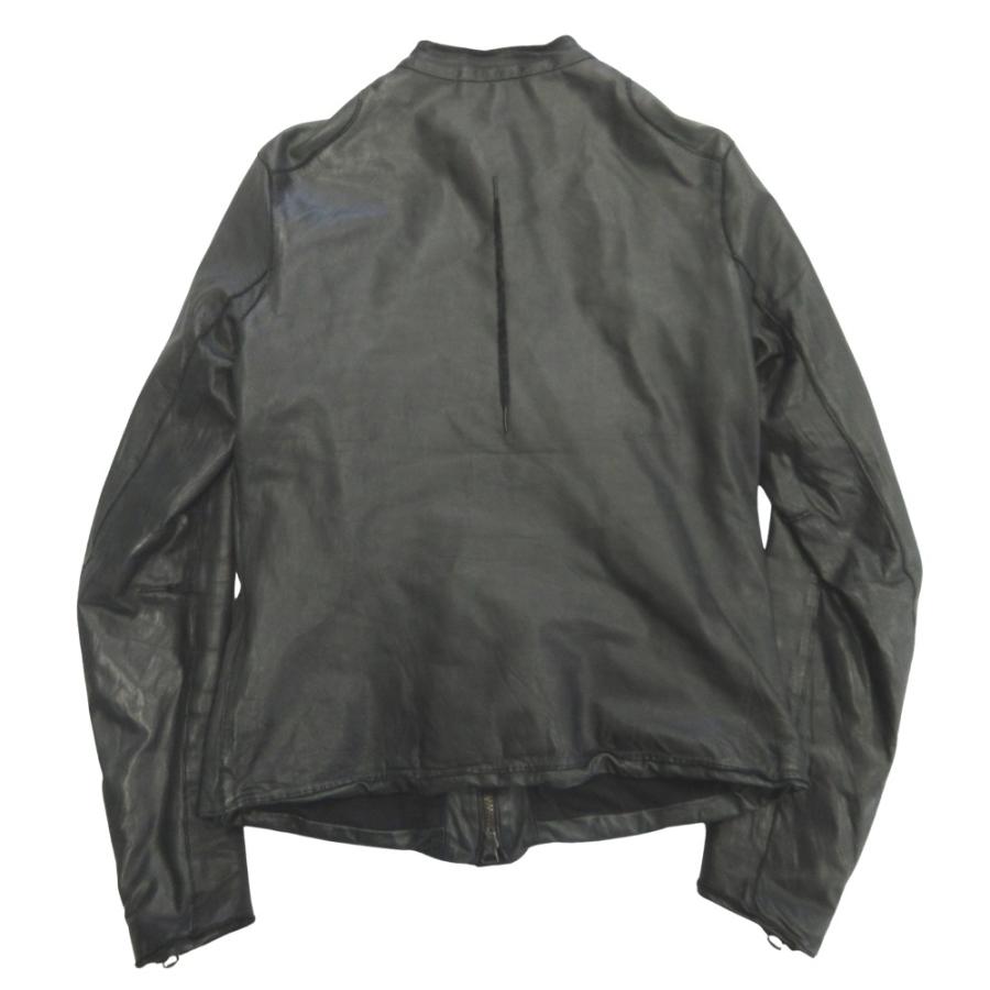 sisii（シシ） 美品 シングル ライダース ジャケット ブルゾン レザー