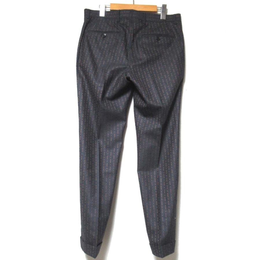 ETRO（エトロ） 美品 裏地ペイズリー柄 ロゴストライプ テーラード