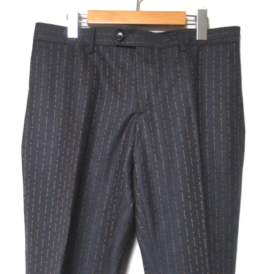 ETRO（エトロ） 美品 裏地ペイズリー柄 ロゴストライプ テーラード
