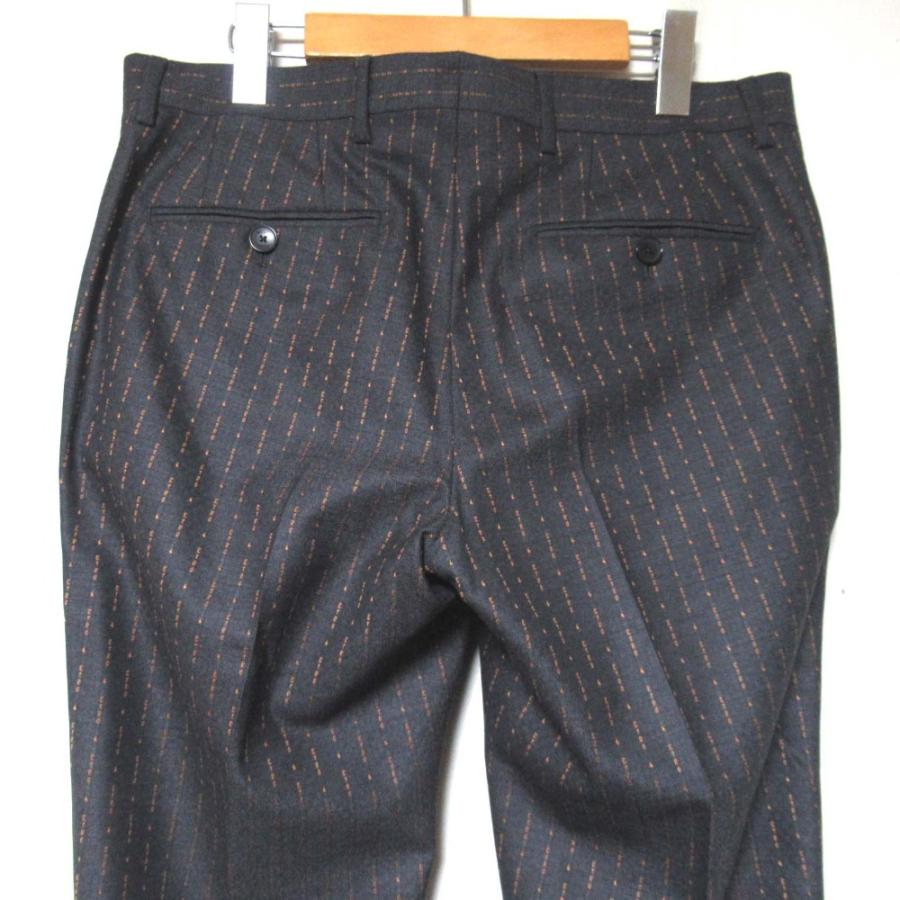 ETRO（エトロ） 美品 裏地ペイズリー柄 ロゴストライプ テーラード