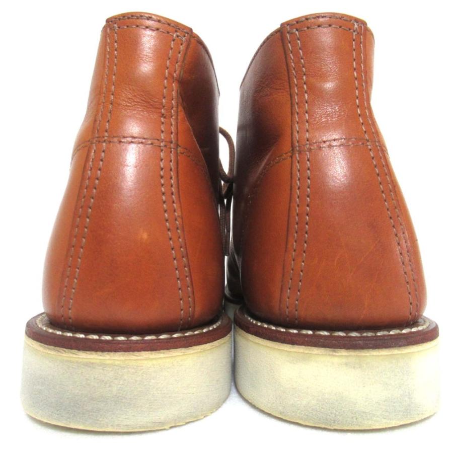 RED WING レッドウィング 3140 チャッカブーツ ブラウン size:25.0cm 中古 美品 RED WING レッドウィング 3140 ワークブーツ チャッカブーツ 8.5D