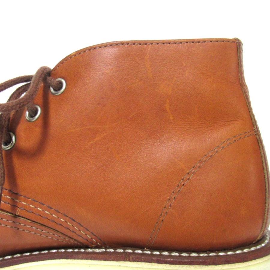RED WING レッドウィング 3140 チャッカブーツ ブラウン size:25.0cm 中古 RED WING レッドウィング 3140 CLASSIC CHUKKA クラシック チャッカ