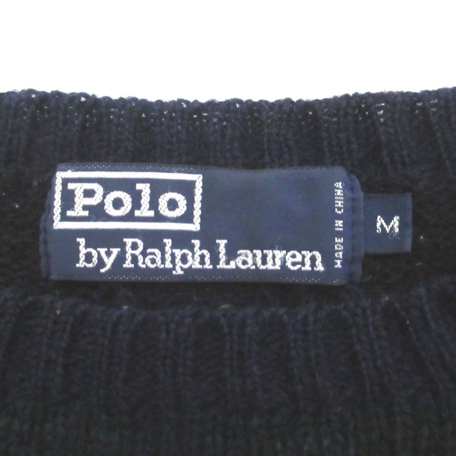 美品 Polo By Ralph Lauren ポロバイラルフローレン ポロ刺繍 ブラック