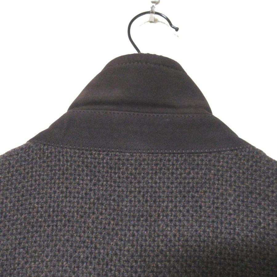 2XL相当　エルメネジルドゼニア　カシミヤ100%　ジャケット　ブラウン　美品 美品 Ermenegildo Zegna エルメネジルドゼニア カシミヤシルク
