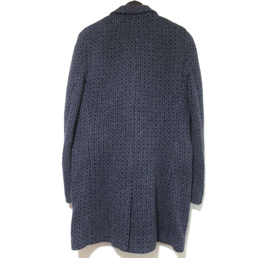 ETRO（エトロ） 未使用 ローズ柄ライニング ダブルブレスト ニット