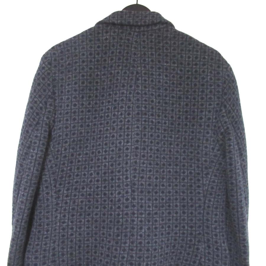 ETRO（エトロ） 未使用 ローズ柄ライニング ダブルブレスト ニット 