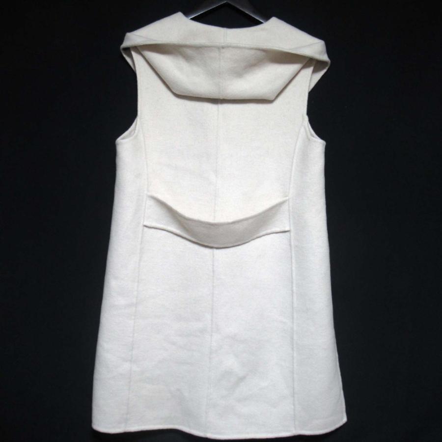 美品 24AW PINORE ピノーレ フーデッド ロングジレ ベスト 8145-53115
