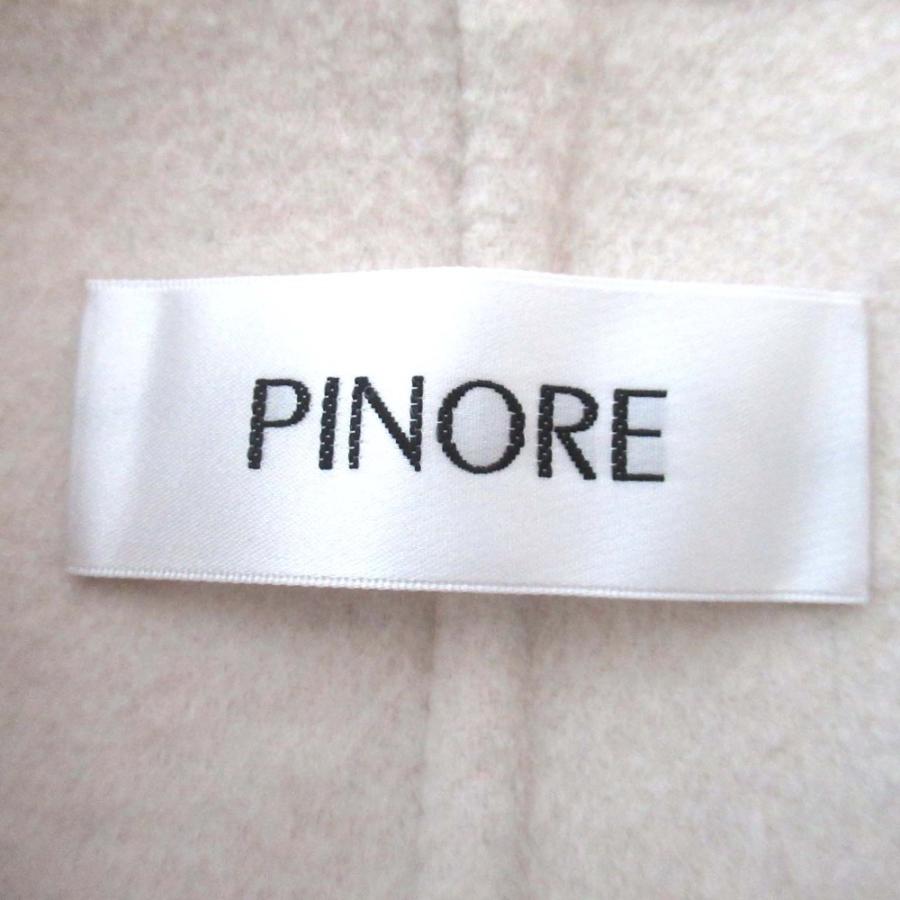 美品 24AW PINORE ピノーレ フーデッド ロングジレ ベスト 8145-53115