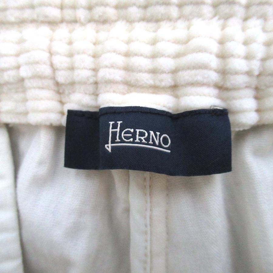 HERNO（ヘルノ） 美品 24AW HERNO コーデュロイ カーゴパンツ Lサイズ