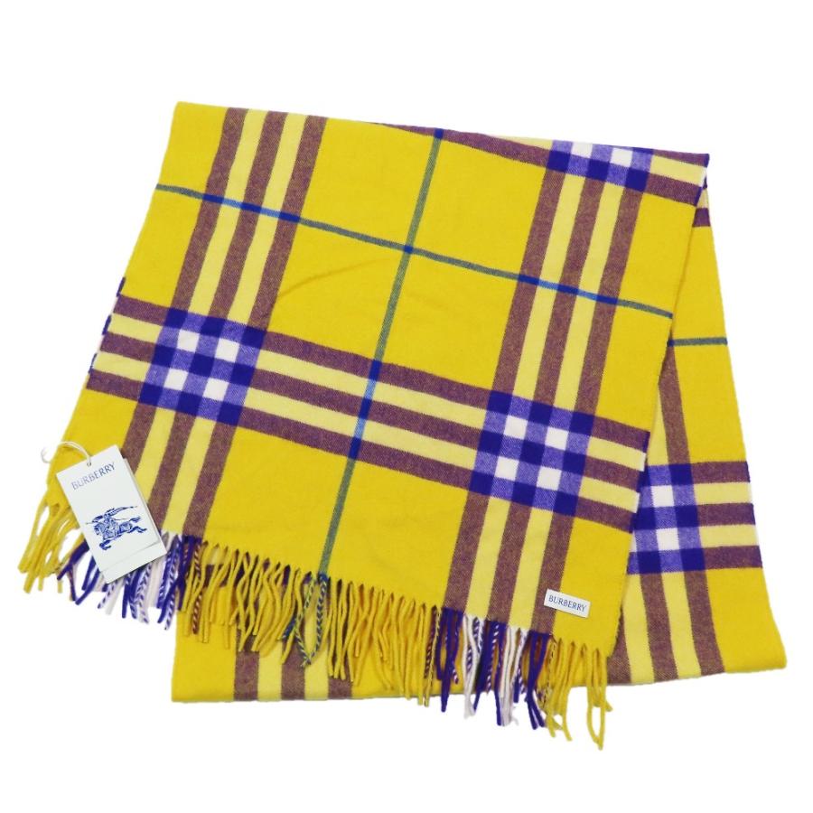 BURBERRY（バーバリー） 未使用 カシミヤ100％ チェック柄 マフラー