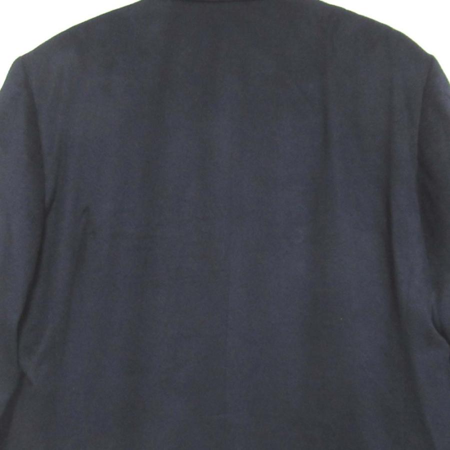ダンヒルdunhillカシミヤ100%シングルテーラードジャケット48ネイビー dunhill（ダンヒル） カシミヤ100％ ダブルブレスト テーラード