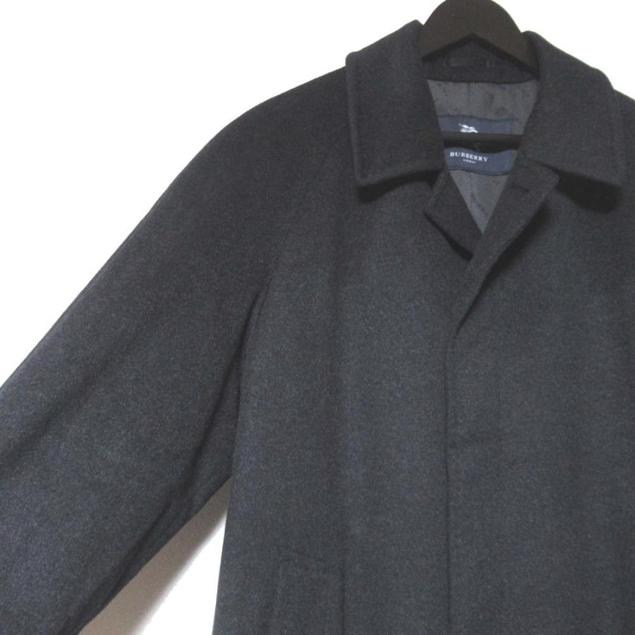 美品 BURBERRY LONDON バーバリーロンドン カシミヤ100％ シングル