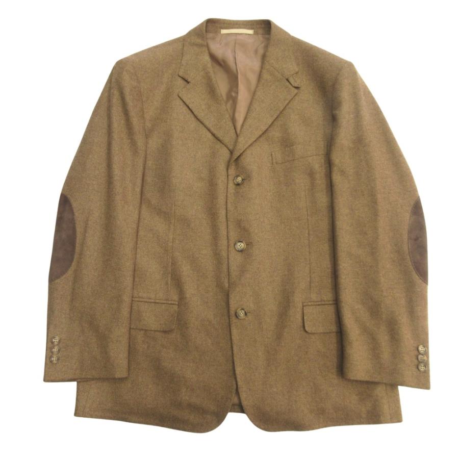美品 Ermenegildo Zegna エルメネジルドゼニア エルボーパッチ