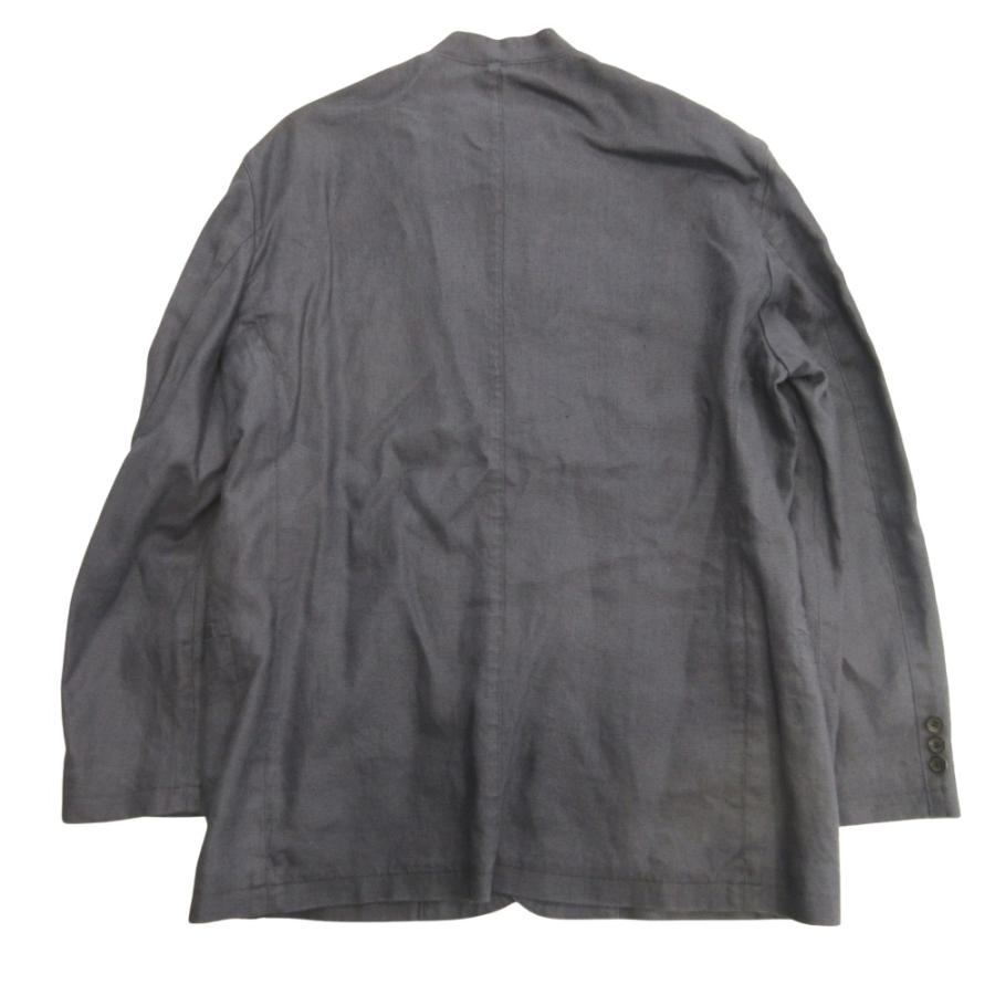 PAPAS（パパス） 美品 リネン チャイナ ジャケット ブルゾン コート