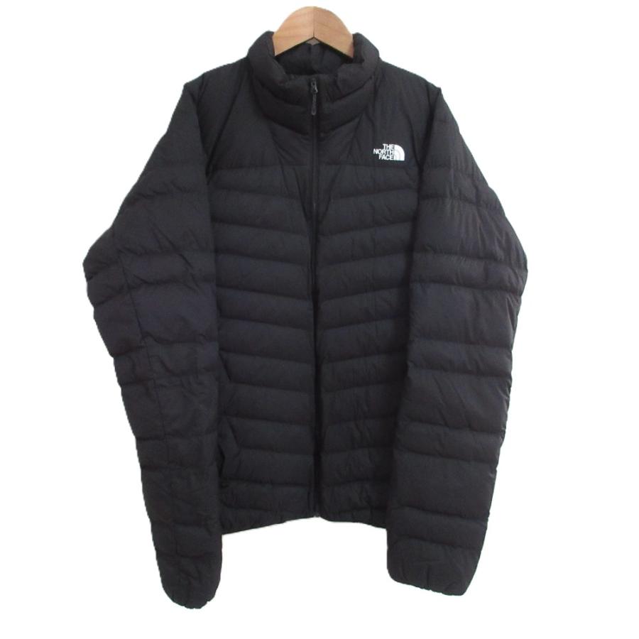 【希少XL】ノースフェイス サンダージャケット 黒 NY32012 ダウン THE NORTH FACE（ザ ノースフェイス） 良品 ノースフェイス Thunder