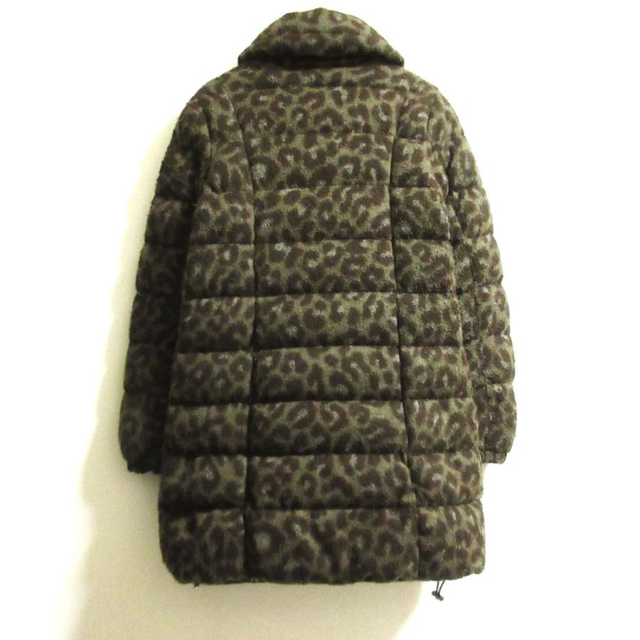 TATRAS（タトラス） 良品 レオパード柄 ダウンコート サイズ1 ブラウン 