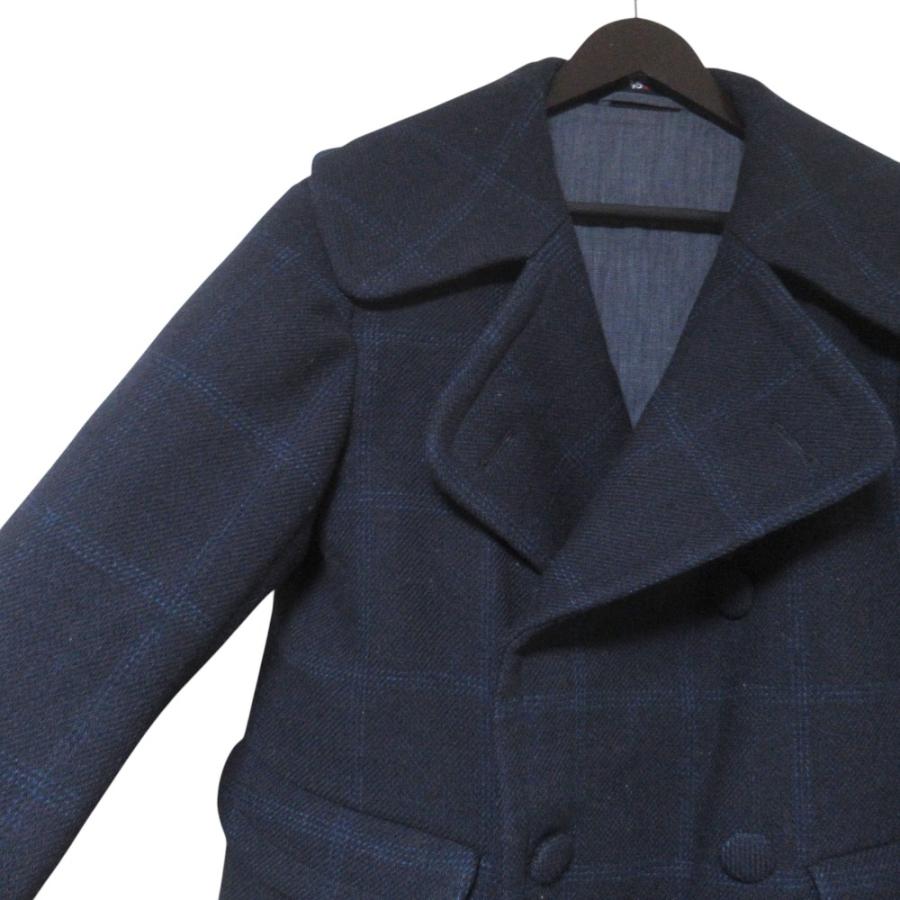 美品 45R フォーティファイブアール FOX BROTHERS 生地使用 チェック柄 
