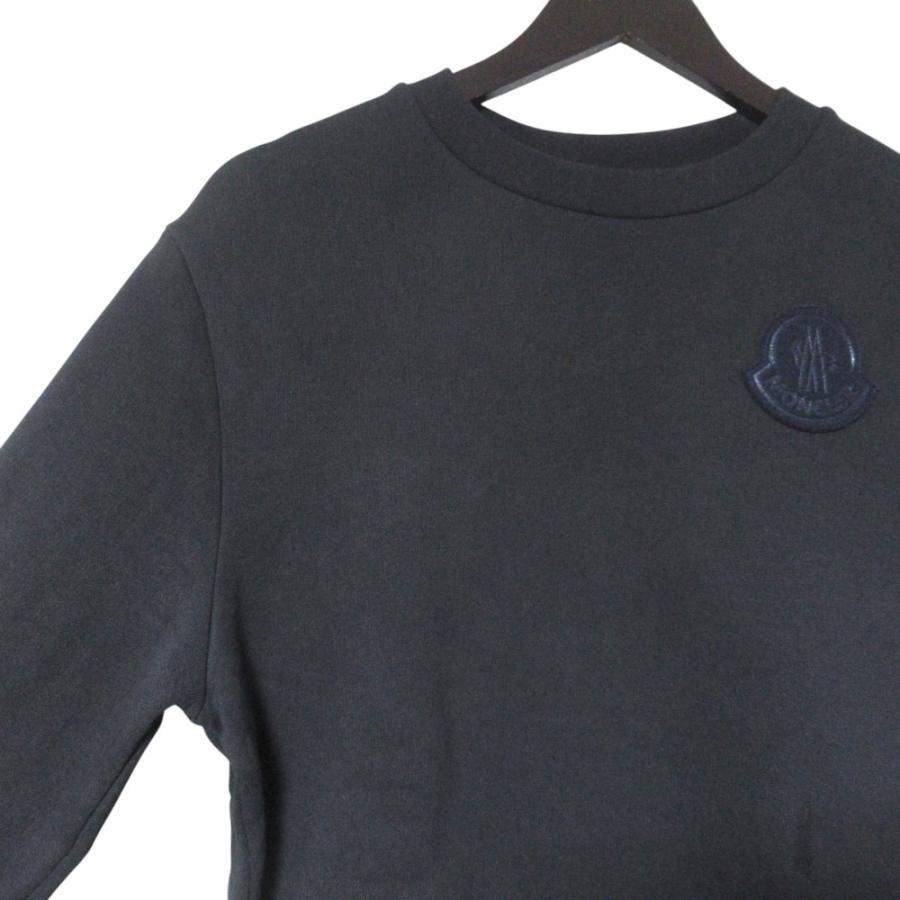 MONCLER（モンクレール） 良品 23AW MONCLER SWEAT SHIRT ロゴパッチ