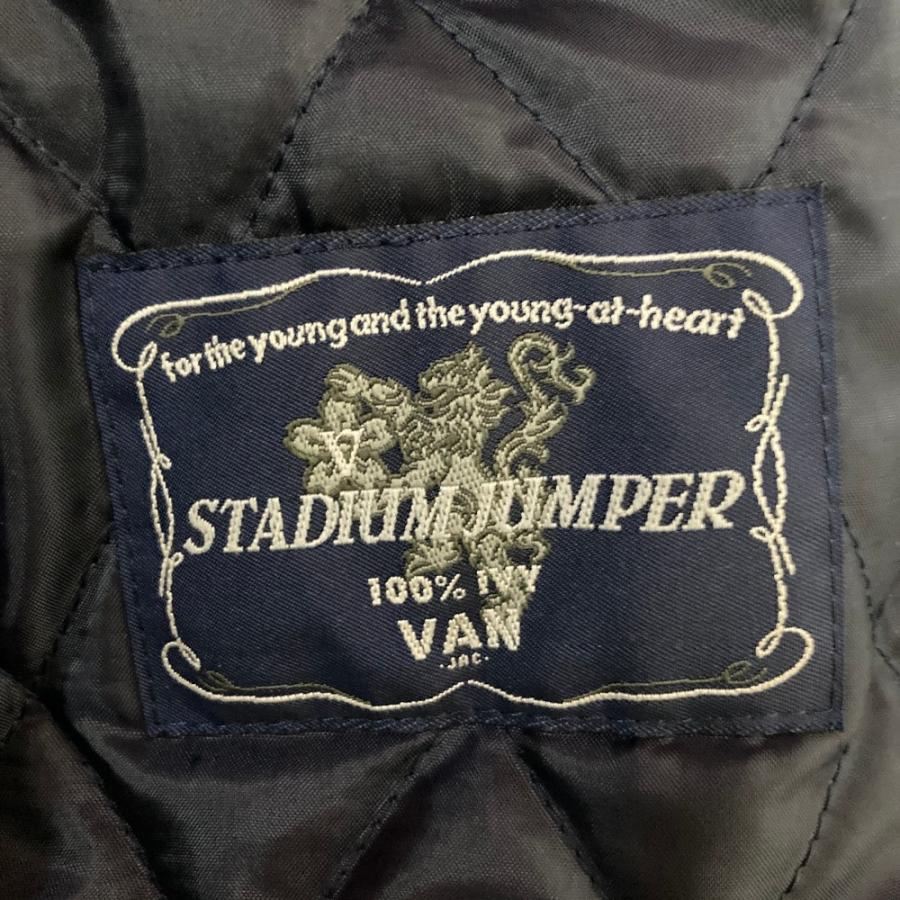 良品 VAN JACKET ヴァンジャケット ヴィンテージ 袖レザー スタジャン