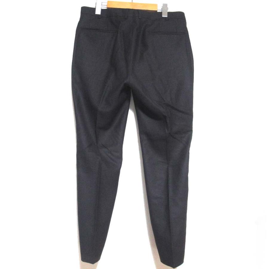 美品 Ermenegildo Zegna エルメネジルドゼニア トロフェオ カシミヤシルクブレンド ウール スラックスパンツ サイズ6-52R ブラウン メンズ 古着 中古_1